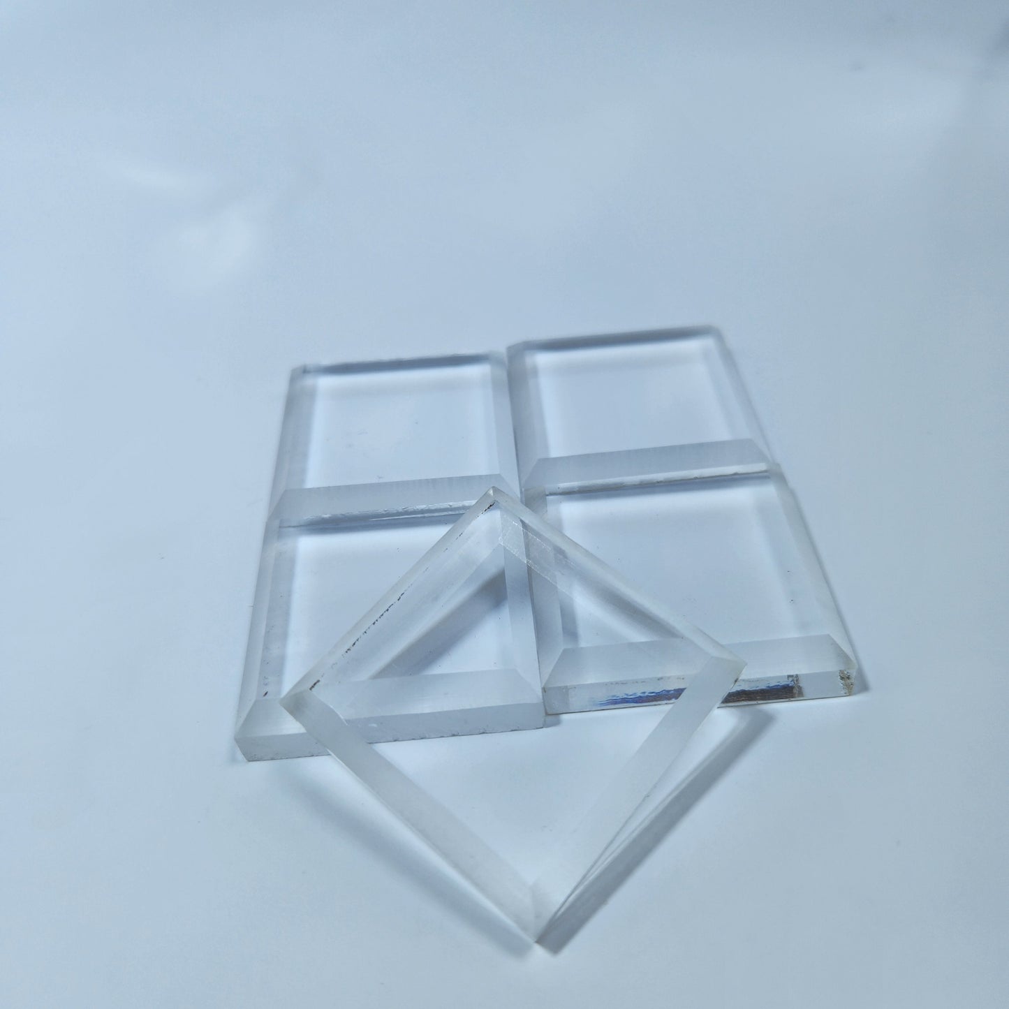 Square Acrylic Stands 1.2" 1/4" thick (Perky Box Size)