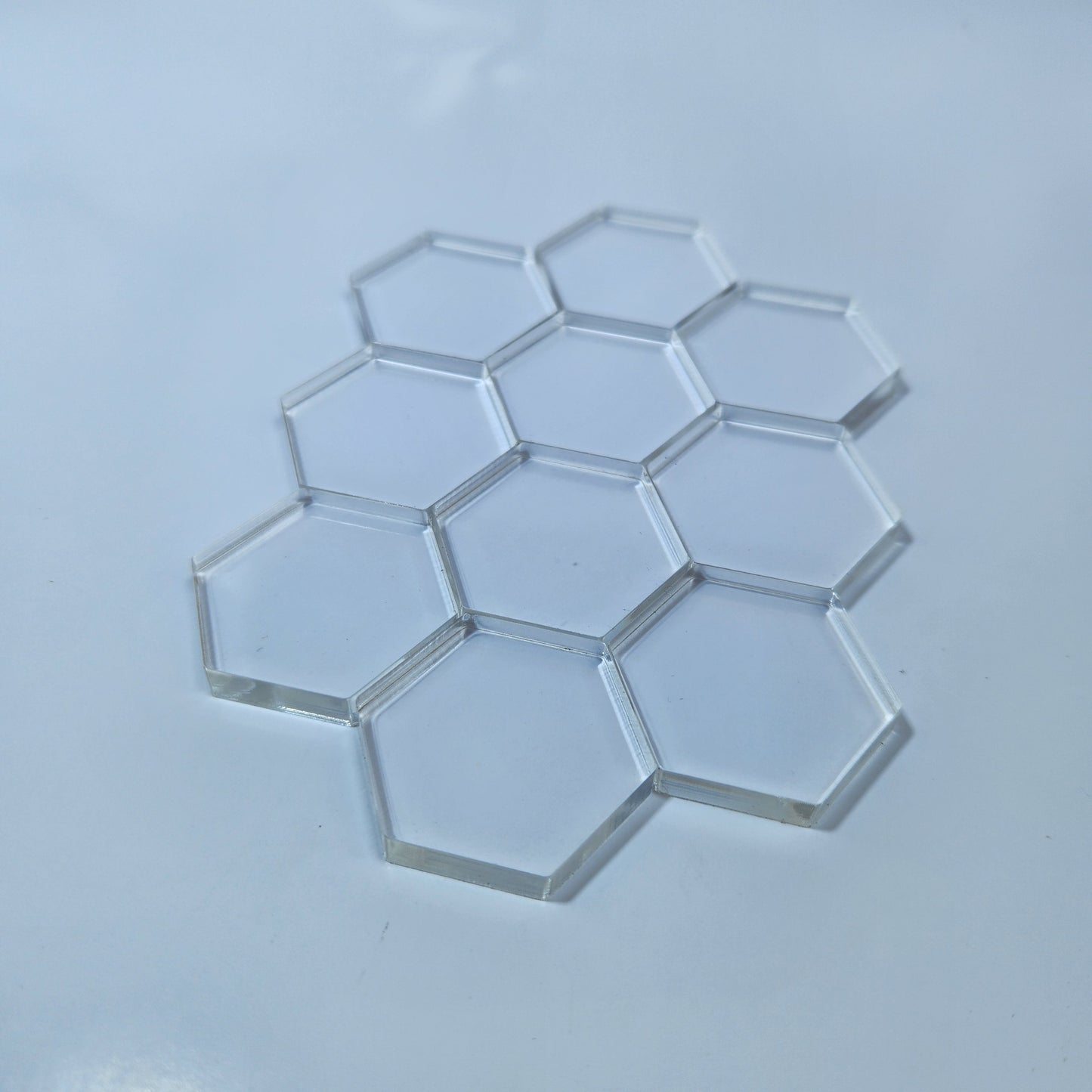 Hexagon Acrylic Stands 2"